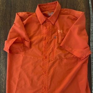 Mens Under Armour Fishing Shirt- Medium- Good condition